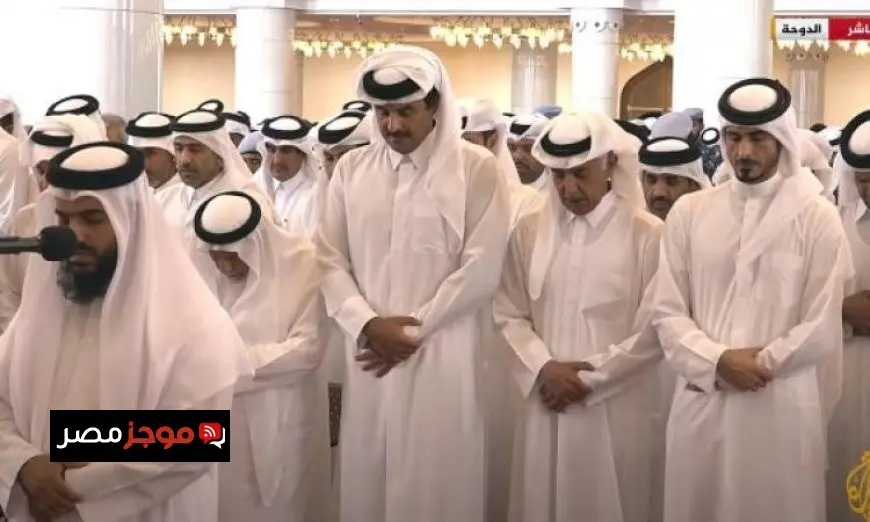 أمير قطر يحضر مراسم تشييع ضحايا الهجوم الإسرائيلي على الدوحة