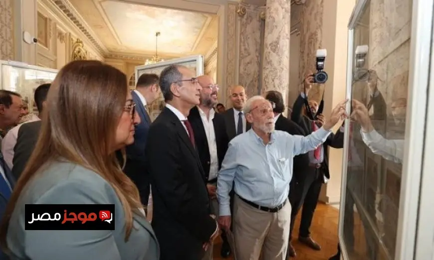وزير الاتصالات يطلق معرض الطوابع البريدية في مركز إبداع مصر الرقمية