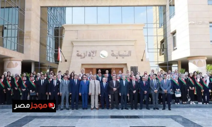 رئيس هيئة النيابة الإدارية يلتقي المعاونين الجدد ويحثهم على الالتزام بالنزاهة