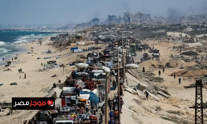 جيش الاحتلال يعلن عن إنشاء مسار انتقال مؤقت لخروج سكان غزة