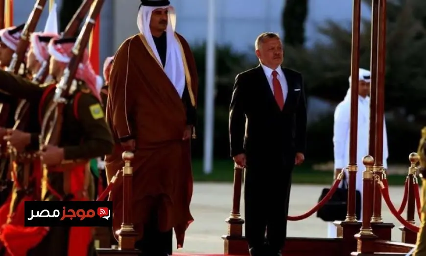 الملك عبدالله الثاني يستقبل أمير قطر في زيارة رسمية لتعزيز العلاقات بين الأردن وقطر