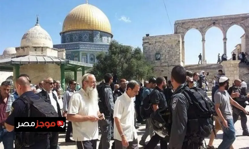 عشرات المستوطنين يهاجمون باحات المسجد الأقصى تحت حماية شرطة الاحتلال