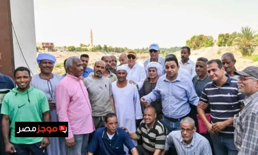 وزير الري ومحافظ أسوان يزوران محطة ري رقم 1 في مشروع وادي النقرة لتعزيز التنمية الزراعية