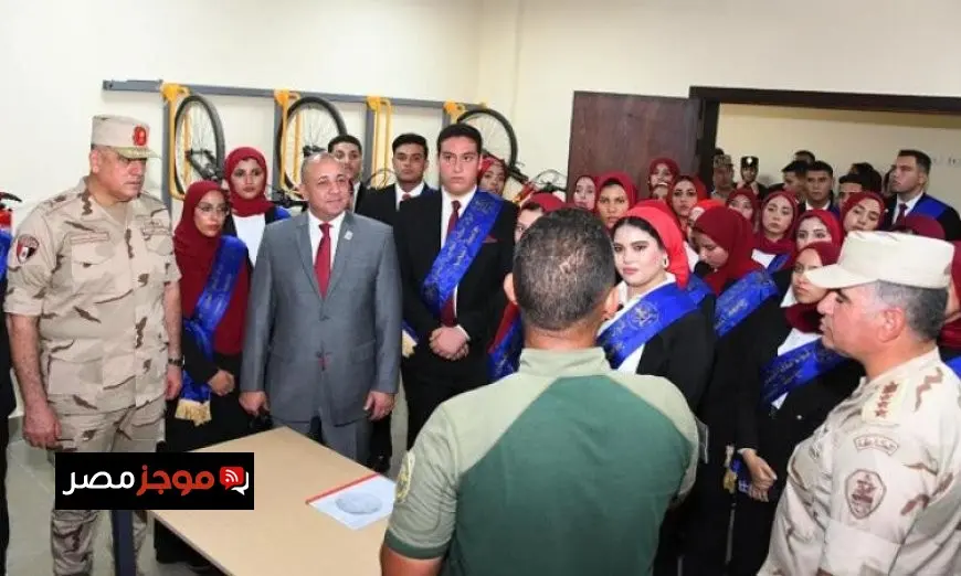 القوات المسلحة تنظم زيارات ميدانية لأكاديمية العسكرية في جامعتي المنصورة وبنى سويف