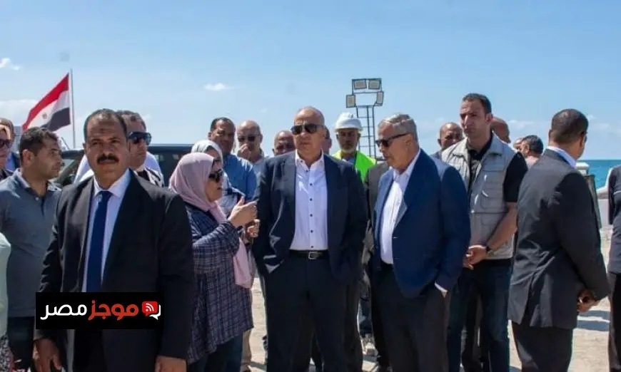 وزير الري يستعرض جهود حماية شواطئ الإسكندرية من خلال جولة تفقدية بالصور