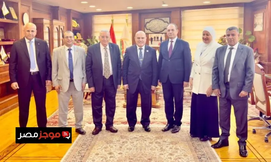 رئيس النيابة الإدارية يستقبل وفد أعضاء هيئة التدريس من جامعة الأزهر لتعزيز التعاون الأكاديمي