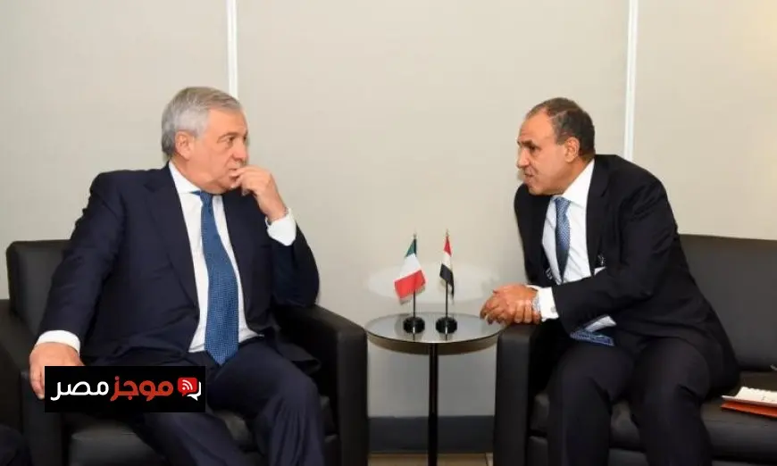 وزير الخارجية يبحث مع نظيره الإيطالي أبرز القضايا الإقليمية ذات الاهتمام المشترك