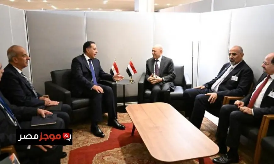 رئيس الوزراء المصري يؤكد دعمه الثابت للحكومة الشرعية في عدن