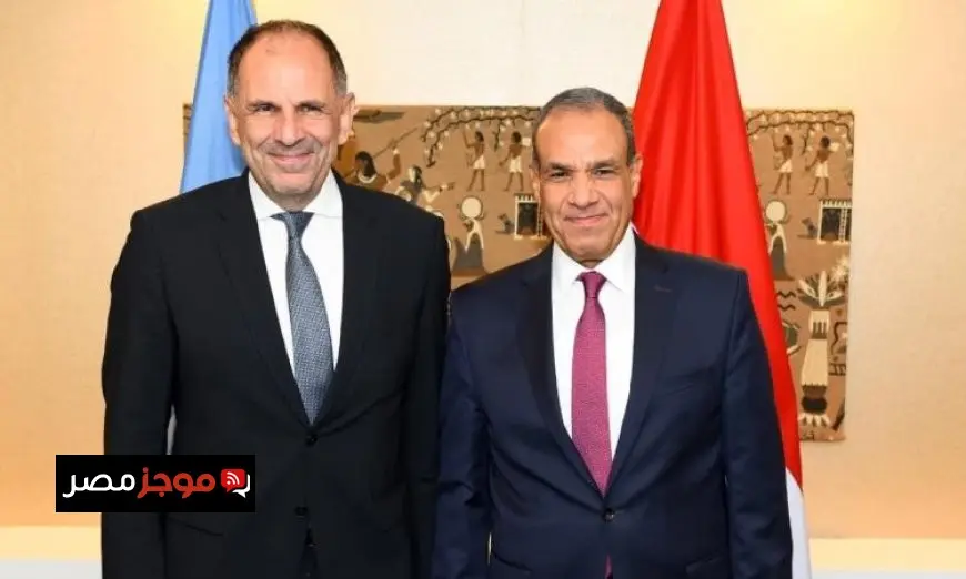 وزير الخارجية المصري يؤكد خلال لقائه بنظيره اليوناني موقف القاهرة الرافض لتهجير الفلسطينيين