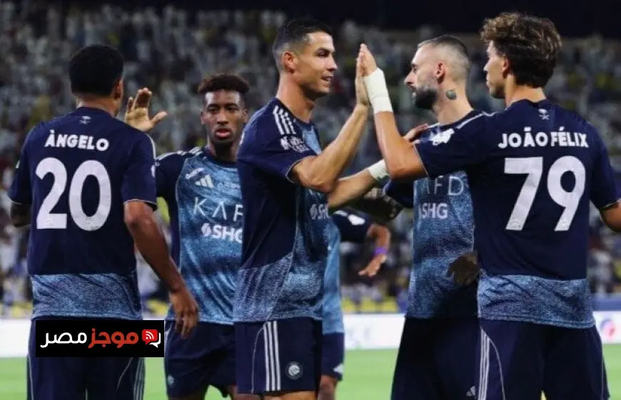 القوة الضاربة.. التشكيلة الرسمية للنصر في مواجهته مع اتحاد جدة في قمة الدوري السعودي