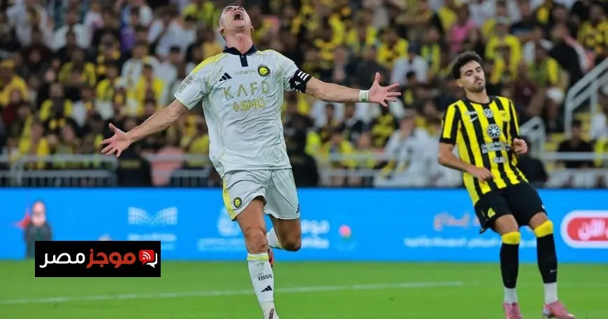 رونالدو يسجل هدفه رقم 946 برأسية رائعة في شباك الاتحاد