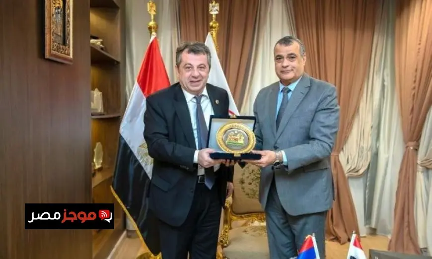 وزير الإنتاج الحربي يناقش تعزيز التعاون مع سفير أرمينيا