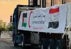 الهلال الأحمر المصري يرسل 6 آلاف طن من المساعدات الإنسانية إلى غزة في القافلة رقم 57 زاد العزة