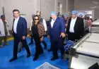 زيارة ميدانية لوزير التنمية المحلية ووزير الزراعة لمتابعة مشروع الإنتاج الحيواني في الوادي الجديد