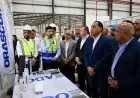 رئيس الوزراء يدشن مصنع أدو مينا لصناعة مواد البناء في المنطقة الصناعية بالسخنة