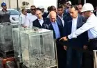 رئيس الوزراء يستعرض مراحل إنتاج مصنع الشركة المصرية لبلوكات الأنود الكربونية
