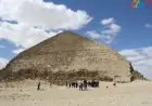 إنقاذ ناجح لسائحة إسبانية مصابة داخل هرم سنفرو المنحني في دهشور مع صور حصرية