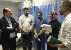 نائب وزير الصحة يقوم بجولة ميدانية في مستشفى العامرية العام بالإسكندرية بالصور
