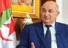 الرئيس الجزائري يعرب عن دعم الجزائر للجهود المصرية الجادة لتحقيق السلام والأمن
