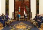 الرئيس السيسى يستقبل رئيس الكونغو الديمقراطية ويؤكد على أهمية افتتاح المتحف للمشاركة الثقافية