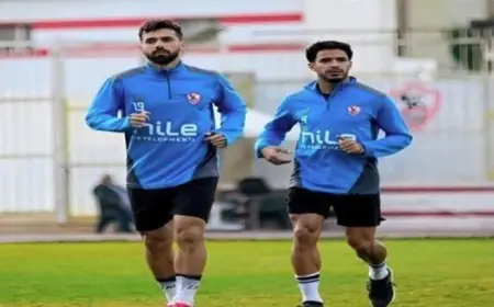 جابر والسعيد يشعلان حماس لاعبي الزمالك قبل مواجهة القمة ضد الأهلي