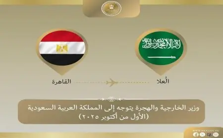 وزير الخارجية ينطلق إلى السعودية للمشاركة في قمة قادة ميونخ بمدينة العلا