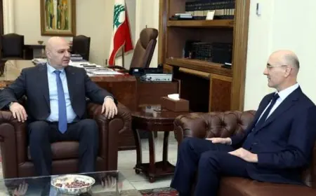 رئيس لبنان يلتقي السفير الروسي لبحث التطورات الإقليمية والأوضاع الداخلية