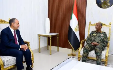 وزير الخارجية يجتمع مع الفريق أول ركن عبد الفتاح البرهان لبحث العلاقات الثنائية