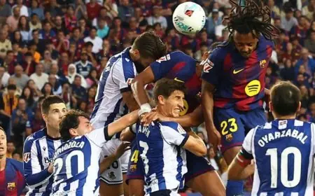 كوندي يهاجم برشلونة بسبب الأداء المخيب في آخر 25 دقيقة ضد سوسيداد