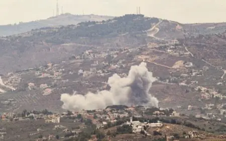 قتيلان وجريحان في غارة إسرائيلية على طريق الجرمق – الخردلي وفقاً لهيئة صحة لبنان