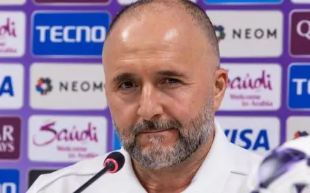 بلماضي يواجه تحديًا مع محرز لاعب الفريق السابق الذي يمكنه تحويل مجريات المباراة في أي وقت