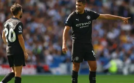 آلام الركبة تجدد الصدمة في مانشستر سيتي بعد عودة رودري للإصابة