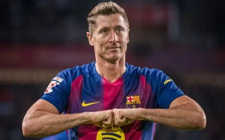 ليفاندوفسكي يسجل الهدف رقم 700 وينضم إلى قائمة الأساطير في تاريخ كرة القدم