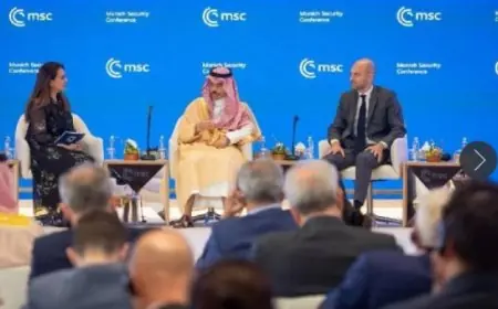 وزير الخارجية السعودي يشارك في حوار重要 حول السلام بين فلسطين وإسرائيل