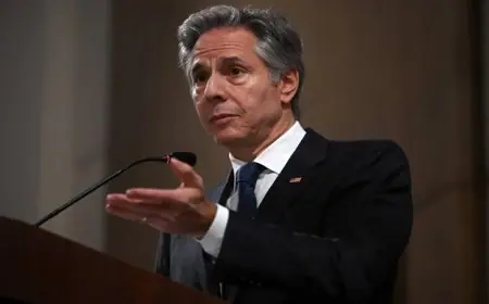 بلينكن يعبر عن دعمه القوي لخطة ترامب لإعادة الإعمار في غزة