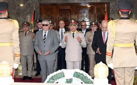 الرئيس السيسى يختار وزير الدفاع لوضع إكليل زهور على قبر الزعيم جمال عبد الناصر تكريماً لذكراه