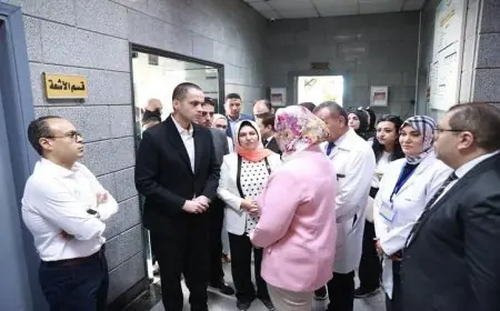 نائب وزير الصحة يزور المنشآت الصحية في دمياط لتعزيز خدمات الرعاية الصحية