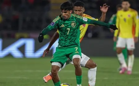 السعودية تبدأ رحلتها في كأس العالم للشباب بهزيمة أمام كولومبيا