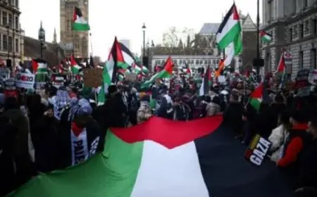 احتجاجات حاشدة في مدن كبرى حول العالم تندد بالعدوان الإسرائيلي المستمر على غزة