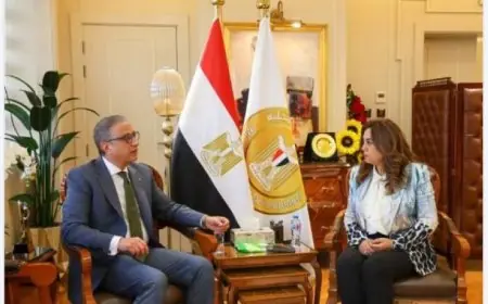 وزير التنمية المحلية تستعرض مع محافظ الفيوم خطط تعزيز وتطوير المحميات الطبيعية