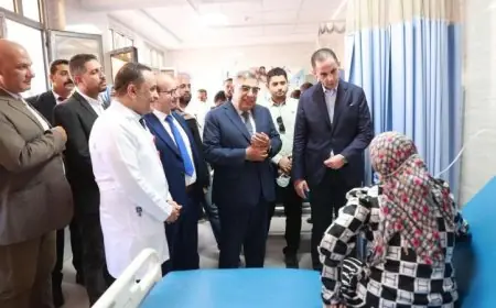 نائب وزير الصحة يزور المنشآت الطبية في الدقهلية لتعزيز الخدمة الصحية