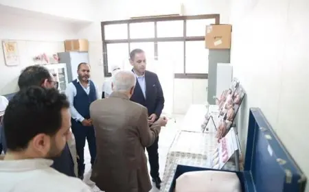 نائب وزير الصحة يختتم جولته في الدقهلية بزيارة مستشفيات المنصورة