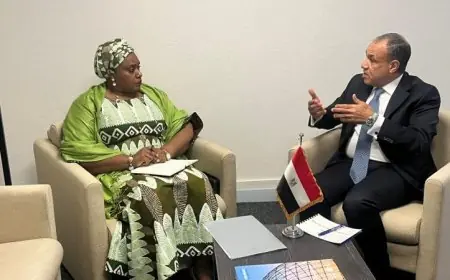 عبدالعاطي يثني على تأييد ليبيريا للمرشح الإفريقي والعربي لمنصب مدير عام اليونسكو