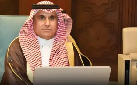 تهنئة مندوب السعودية بجامعة الدول لـ العناني بمناسبة تعيينه مديراً عاماً لليونسكو