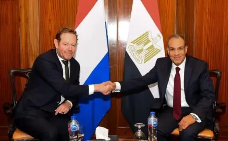 عبد العاطي ونظيره الهولندي يتناولان تعزيز العلاقات الثنائية وآخر التطورات الإقليمية