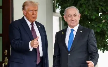 ترامب ونتنياهو يبحثان مقترح السلام في غزة وإسرائيل تعتذر لقطر بعد هجوم الدوحة