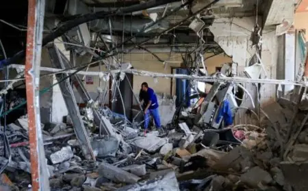 استشهاد 10 أشخاص في قطاع غزة منذ فجر اليوم