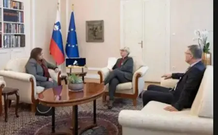 رئيسة سلوفينيا تثني على مصر ودورها الريادي في المنطقة وتُعبر عن تقديرها العميق لقيادتها