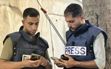 نقابة الصحفيين الفلسطينية تكشف عن أول جريمة إبادة إعلامية ترتكبها قوات الاحتلال في غزة