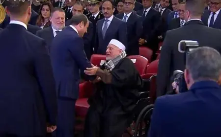 الرئيس السيسي يقرر تسمية أحد مساجد الزقازيق باسم الدكتور أحمد عمر هاشم